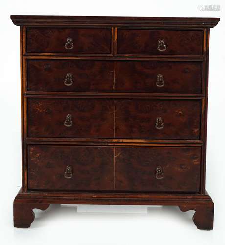 MINIATURE QUEEN ANNE STYLE CHEST