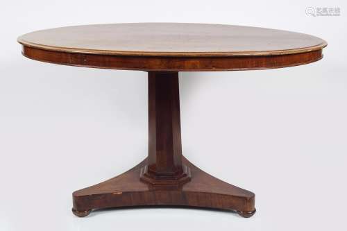 19TH-CENTURY MAHOGANY CENTRE TABLE