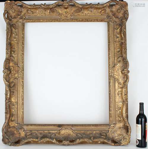 19th C. Carved Giltwood Frame