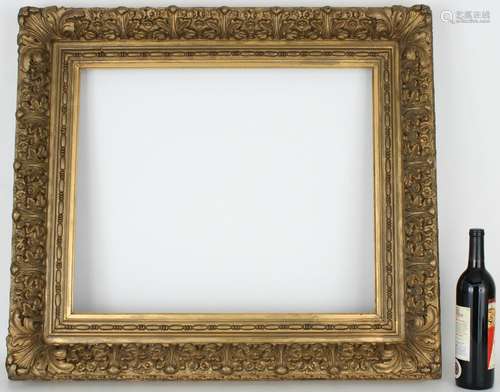 19th C. Carved Giltwood Frame