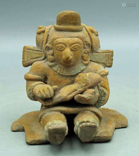 Rare Jamacoaque Maternal Figure - Ecuador