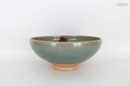 Chinese Yuan Jun Type Splash Decorated Bowl