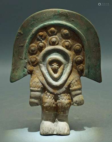 Jamacoaque Shamanic Whistle Figure - Ecuador