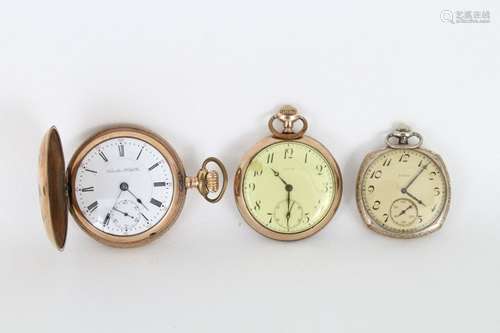 (3) Antique Pocket Watches