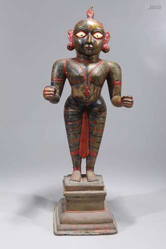 Antique Indian Bronze Statue