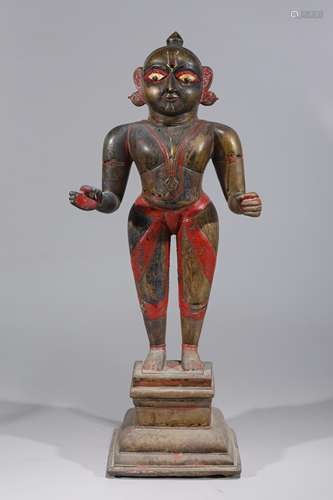 Antique Indian Bronze Statue