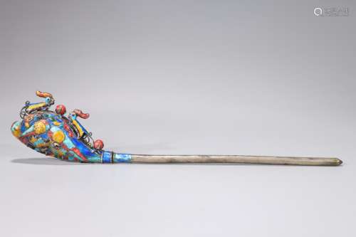 Korean Enameled Hairpin/Ornament