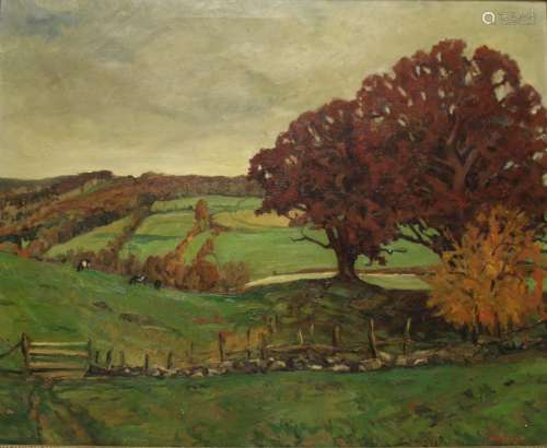 Malazzini? Signed Oil On Canvas Landscape With