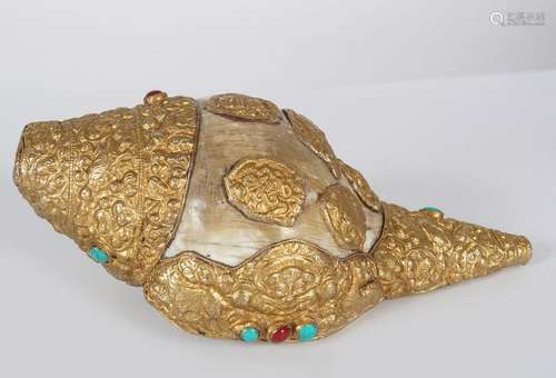 TIBETAN CONCH SHELL