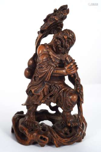 19TH-CENTURY BAMBOO CARVING
