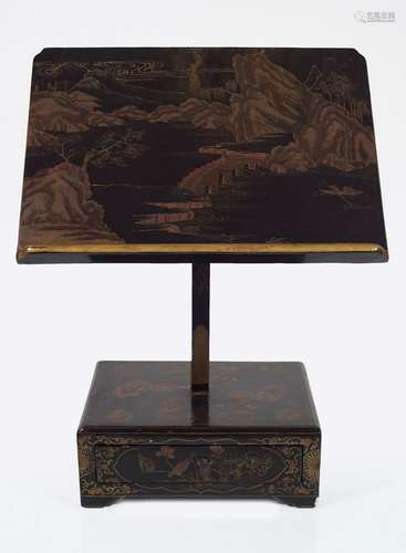 19TH-CENTURY JAPANESE SCHOLAR'S SCROLL HOLDER