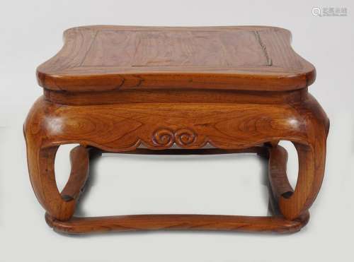 CHINESE HARDWOOD LOW TABLE