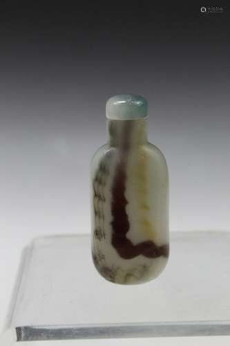 Peking Glass Snuff Bottle