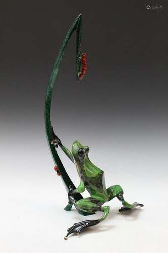 Tim Cotterill Frogman Limited Edition Bronze Sculpture