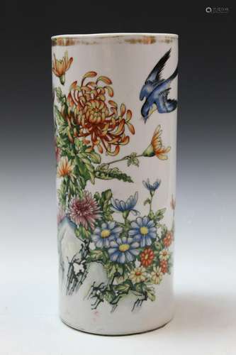 Chinese Porcelain Hat Vase