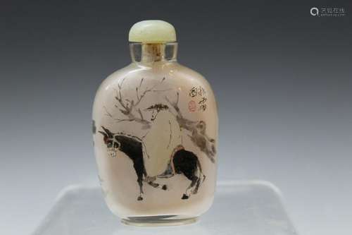 Chinese Inside Painted Snuff Bottle