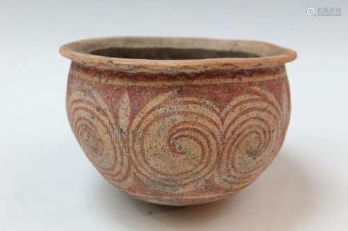 Thai Ban Chiang Clay Vessel