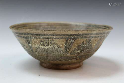 Sawankhalok Pottery Bowl