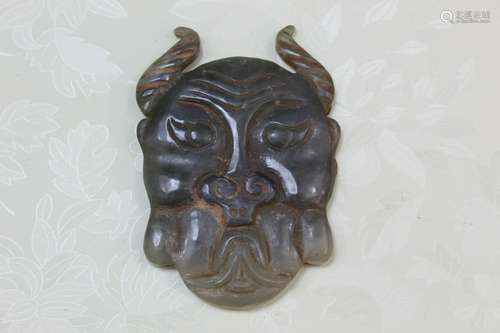 Hongshan Jade Carving of a Beast