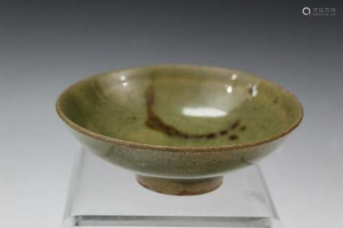 Chinese Green Glazed Porcelain Bowl