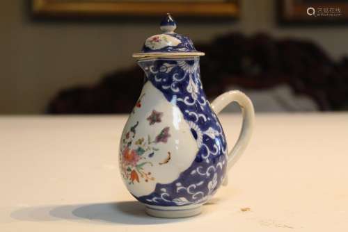 Chinese Export Blue and White Porcelain Creamer