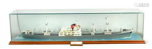 A waterline model of the M. V. Landwade by The Sunderland Mo...