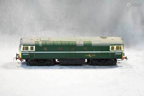 A model O gauge Class 33 diesel locomotive,