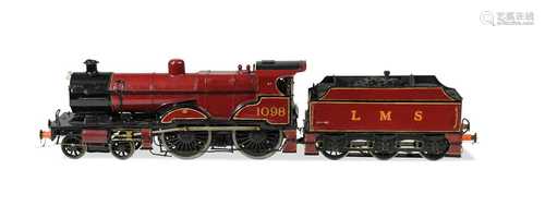 A painted metal kit or scratch built model O gauge electric ...