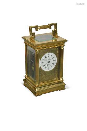 Charles Frodsham, London, a late 20th century carriage clock...