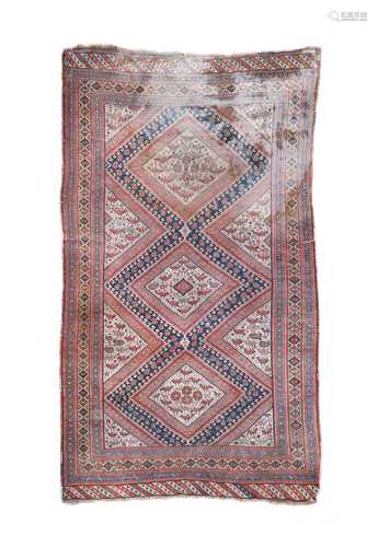 A Qashqai rug, late 19th century,