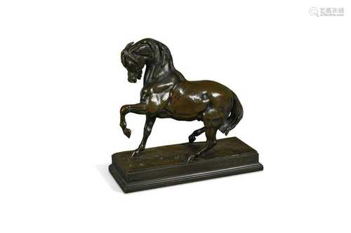 Antoine-Louis Barye (French, 1796–1875), Cheval Turc No. 3,