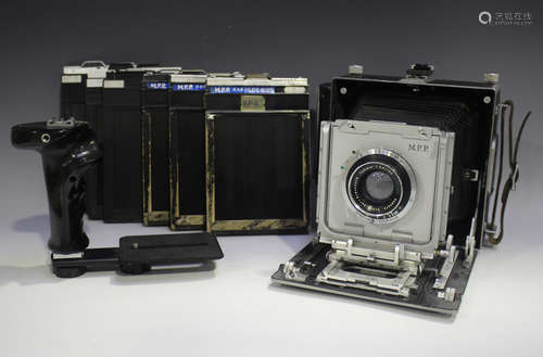 An MPP Micro Technical 5x4 large format folding plate camera...