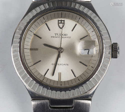 A Tudor Prince-Quartz Oysterdate stainless steel cased gentl...