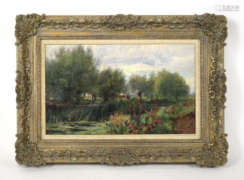 Frederick 'Fred' Whitehead (1853-1938), 'The Avon, near Bidf...