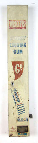 A 1950's/60's Candy Vendors Ltd chewing gum vending machine ...