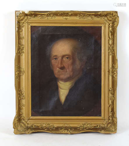 Late 18th/early 19th century, A head and shoulders portrait ...