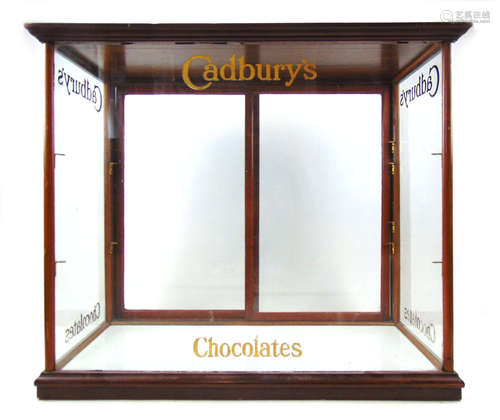 An early 20th century and later Cadbury's chocolates shop di...