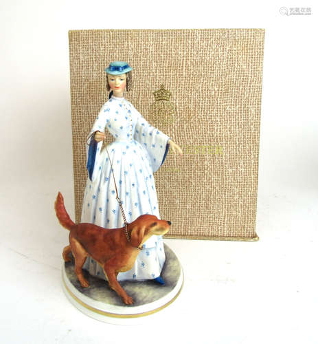 A boxed limited edition Royal Worcester figure 'Felicity, h....