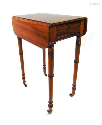 A Regency mahogany occasional table,