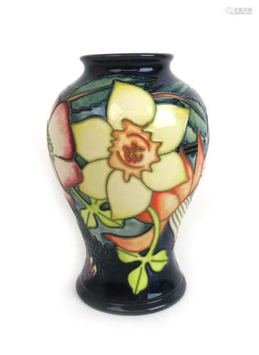 A Moorcroft 'Golden Jubilee' inverted baluster vase, h.