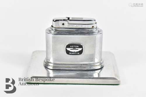 Silver Plated Cigarette Lighter