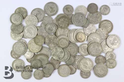 Quantity of Silver English Coins