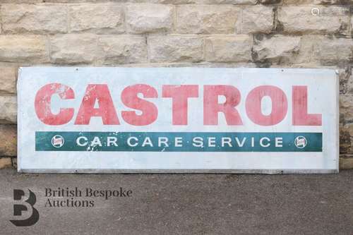 Castrol Enamel Sign