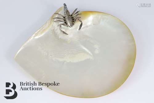 Elegant Mother of Pearl Dish