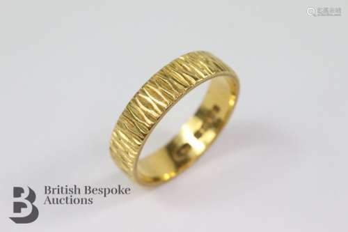 22ct Gold Wedding Band