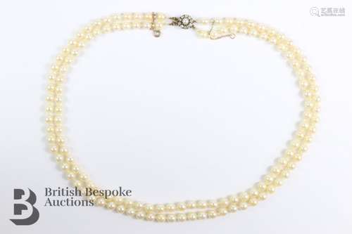 Double Strand of Pearls