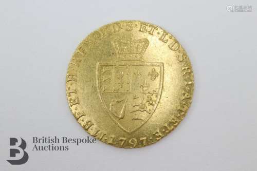George III Gold Shield Back Half Guinea