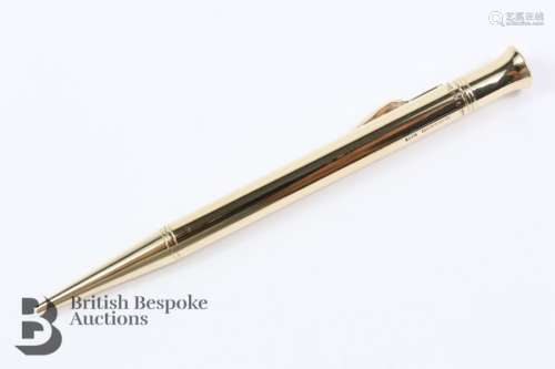 9ct Gold Baker's Pointer Propelling Pencil