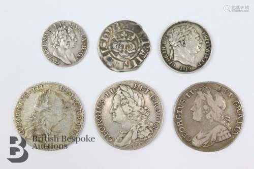 Georgian Silver Coins