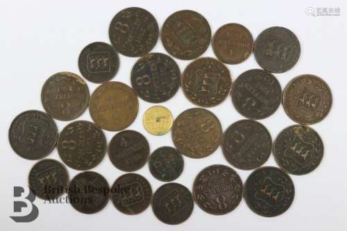 Quantity of Guernsey Copper Doubles